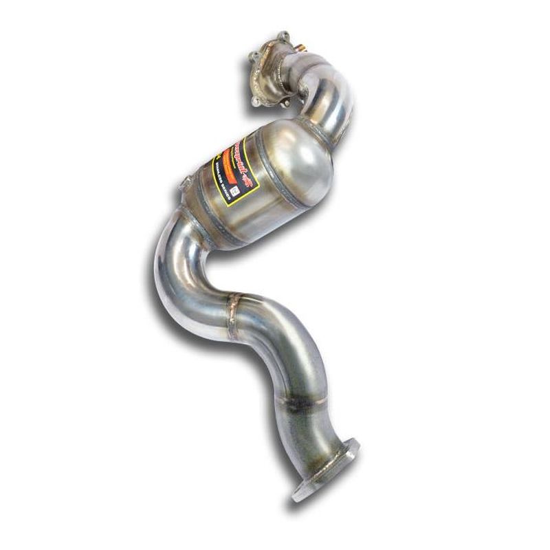 Supersprint Downpipe Rechts + Sport Metallkatalysator für AUDI S6 / RS6 AUDI A6 RS6 C7 Typ 4G Facelift QUATTRO 2015 - (2012–2015)