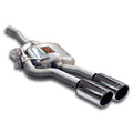 Supersprint Endschalldämpfer Links OO100 mit Klappe für Jaguar XKR '06 - (2006)
