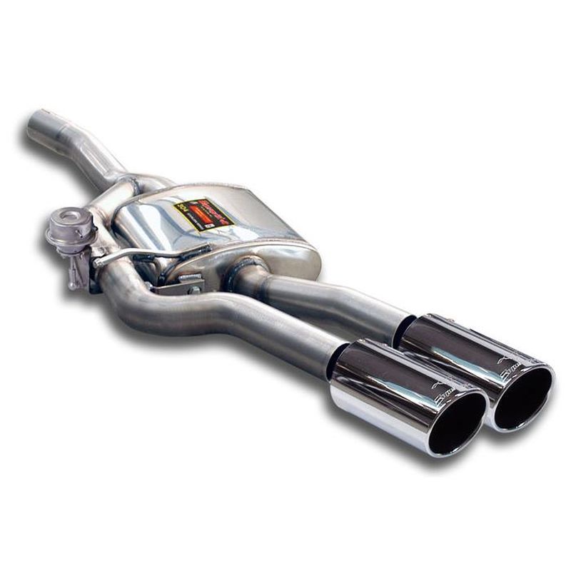 Supersprint Endschalldämpfer Links OO100 mit Klappe für Jaguar XKR '06 - (2006)