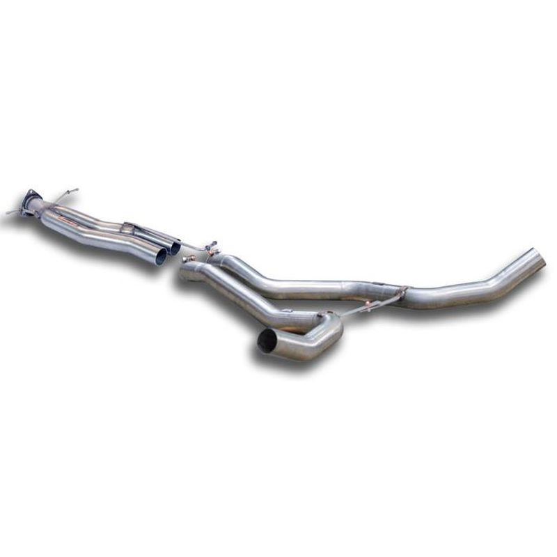 Supersprint Mittelrohrsatz + Y-Pipe - (Für Serien MSD Ersatz) für Land Rover RANGE ROVER SPORT Mk1 (L320) (2005–2012)
