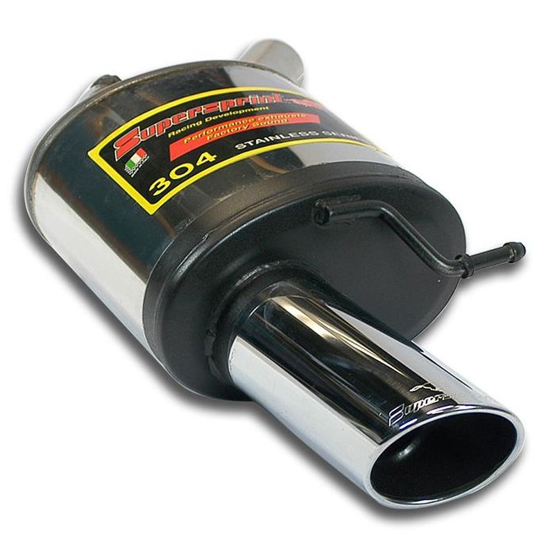 Supersprint Endschalldämpfer Links O120 -Power Loop- für AUDI A8 QUATTRO D4 Typ 4H 2010 - (2012) | ABE - eintragungsfrei