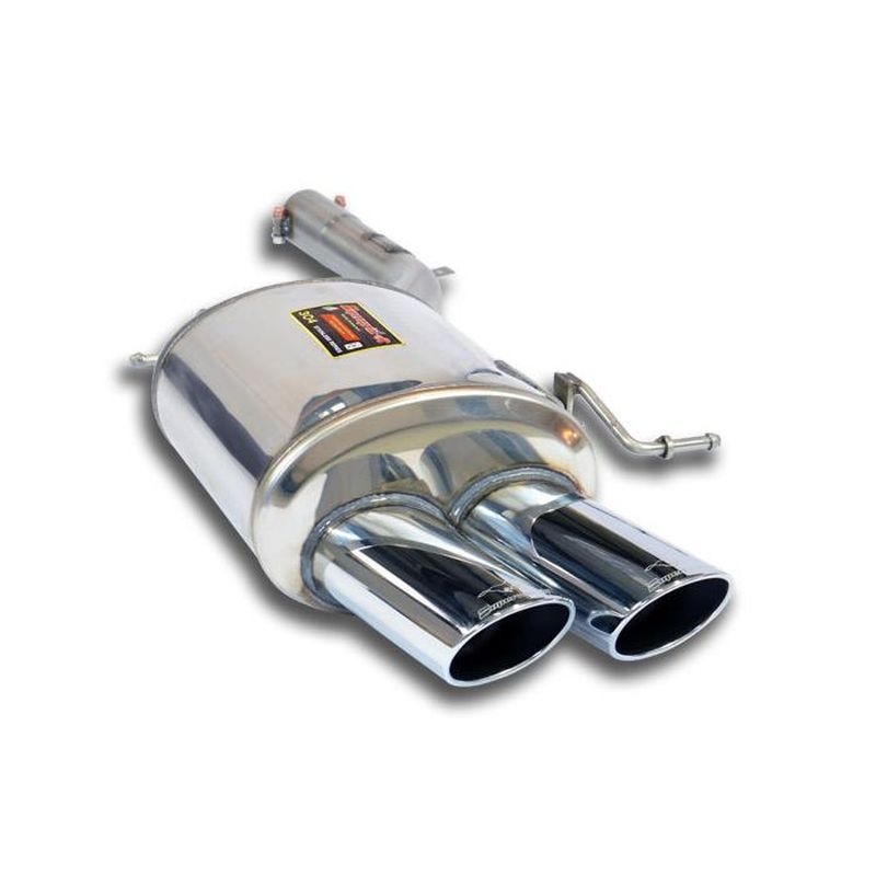 Supersprint Endschalldämpfer Links 100x75 für BMW 7er BMW F01 / F02 / F03 (2009–2012) | ABE - eintragungsfrei