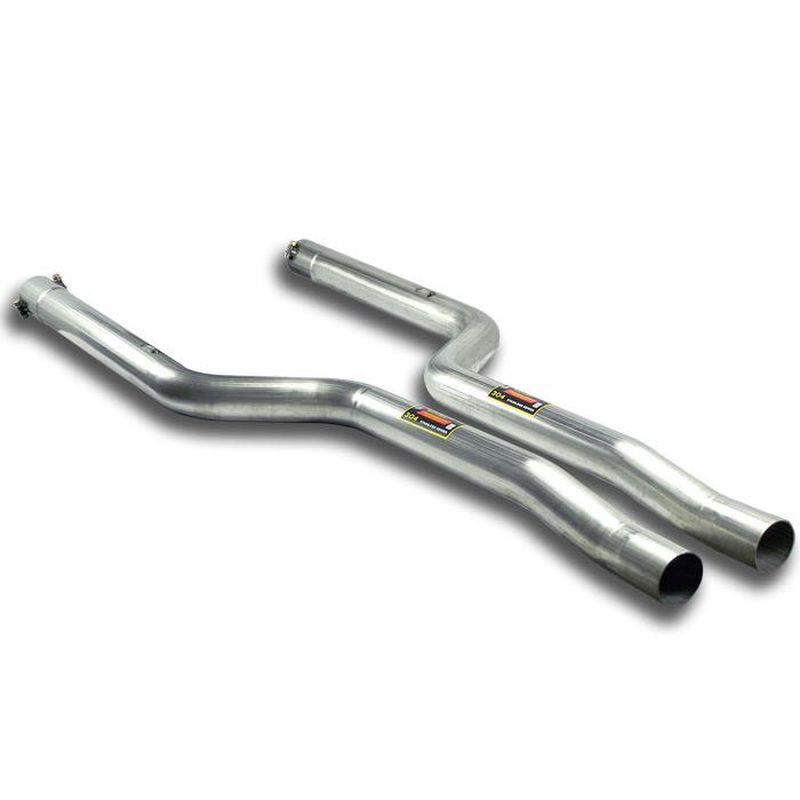 Supersprint Vorderrohr Rechts + Links - (für Katalysator Ersatz) für Mercedes W212 E 2009 - 2013 (2009–2011)