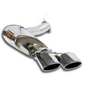 Supersprint Endschalldämpfer Links -F1 Race- 120x80 für Mercedes R230 SL (2001–2011)