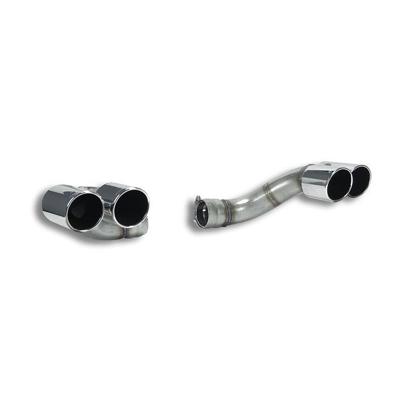Supersprint Endrohrsatz Rechts OO90 + Links OO90 für BMW X BMW F15 X5 (2014)