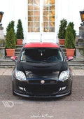 Maxton Design Street+ Spoilerlippe Front Ansatz passend für FIAT BRAVO II schwarz Hochglanz