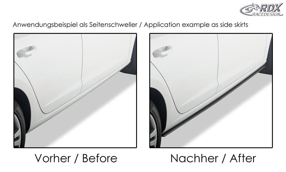 RDX Universal Spoilerlippe SAFE `N STYLE