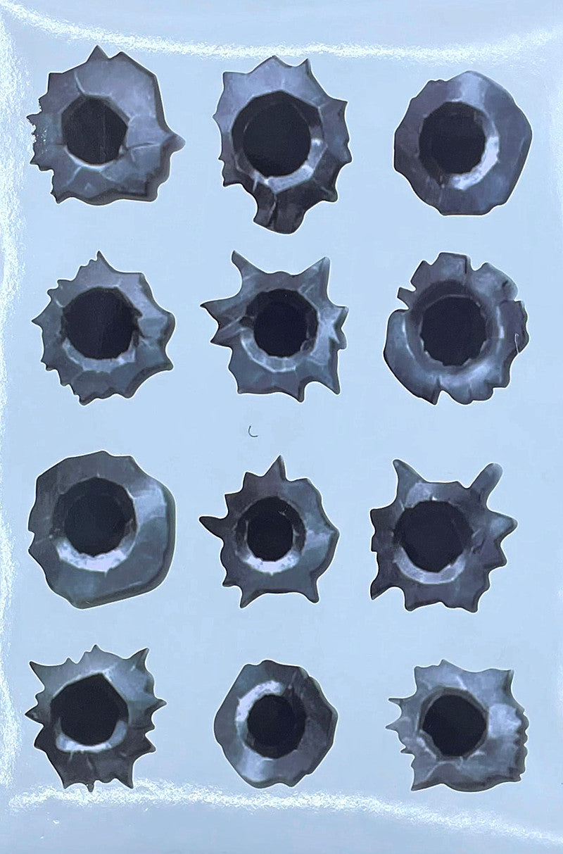 Einschussloch Auto-Aufkleber – Bullet Hole Sticker