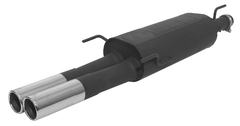 Remus Sportschalldämpfer mit 2 Endrohren Ø 76 mm für Opel Astra F | EG-Gutachten/ABE