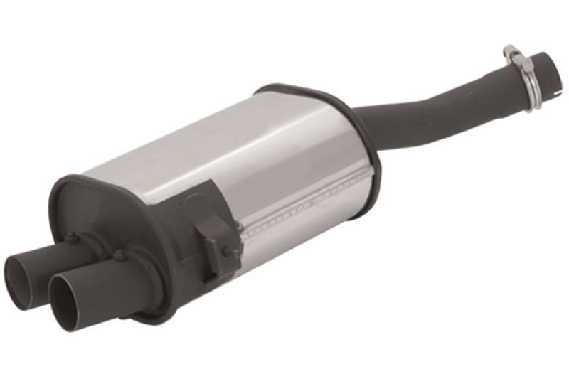 Remus PowerSound Hauptschalldämpfer mit manueller Klappensteuerung für Opel Astra H 2,0l 125kW | EG-Gutachten/ABE