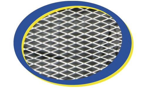 RDX Alugitter silber 130 x 30 cm "RS-Edition" Racegitter Gitter