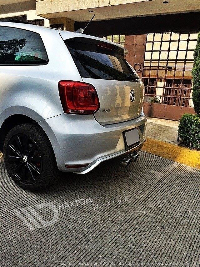 Maxton Design Heckdiffusor VW Polo GTI Mk5 für Volkswagen Polo Mk5