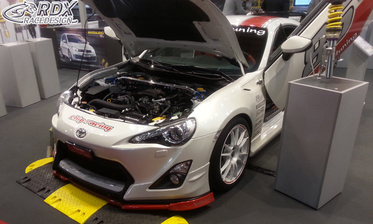 RDX Frontspoilerlippe VARIO-X für TOYOTA GT86 (Passend an Fahrzeuge mit Aero-Paket) Frontlippe Front Ansatz Vorne Spoilerlippe