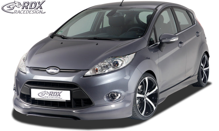 RDX Frontspoiler für FORD Fiesta MK7 JA8 JR8 (2008-2012) Frontlippe Front Ansatz Spoilerlippe