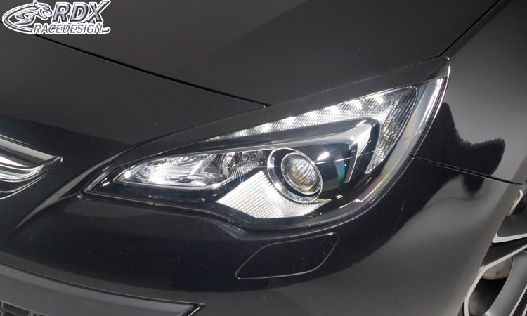 RDX Scheinwerferblenden für OPEL Astra J GTC & Cascada Böser Blick
