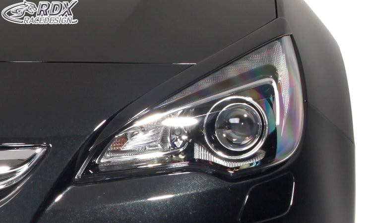 RDX Scheinwerferblenden für OPEL Astra J GTC & Cascada Böser Blick