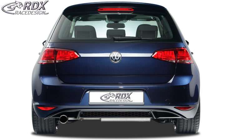 RDX Heckansatz für VW Golf 7 "GTI-Look" Heckeinsatz Heckblende Diffusor