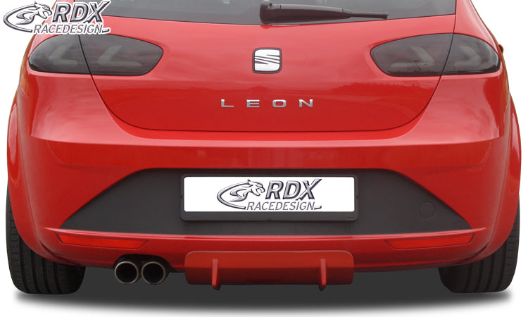RDX Heckdiffusor U-Diff für SEAT Leon 1P (vor und nach Facelift auch FR & Cupra & Aero-Kit) Diffusor Heck Ansatz