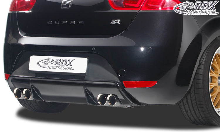 RDX Heckansatz für SEAT Leon 1P FR / Cupra Diffusor Heckblende Heckdiffusor