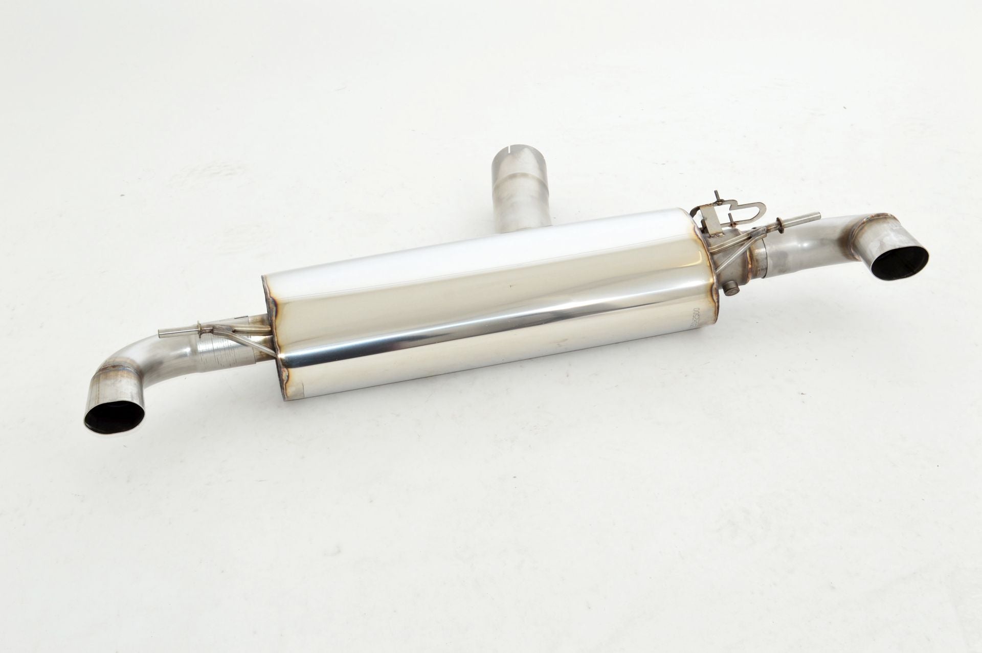 Friedrich Motorsport 90mm Duplex-Sportendschalldämpfer für Mercedes W176 A-Klasse (ab Bj. 06/2013)