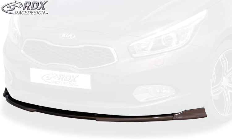 RDX Frontspoilerlippe VARIO-X für KIA Ceed Typ JD Frontlippe Front Ansatz Vorne Spoilerlippe
