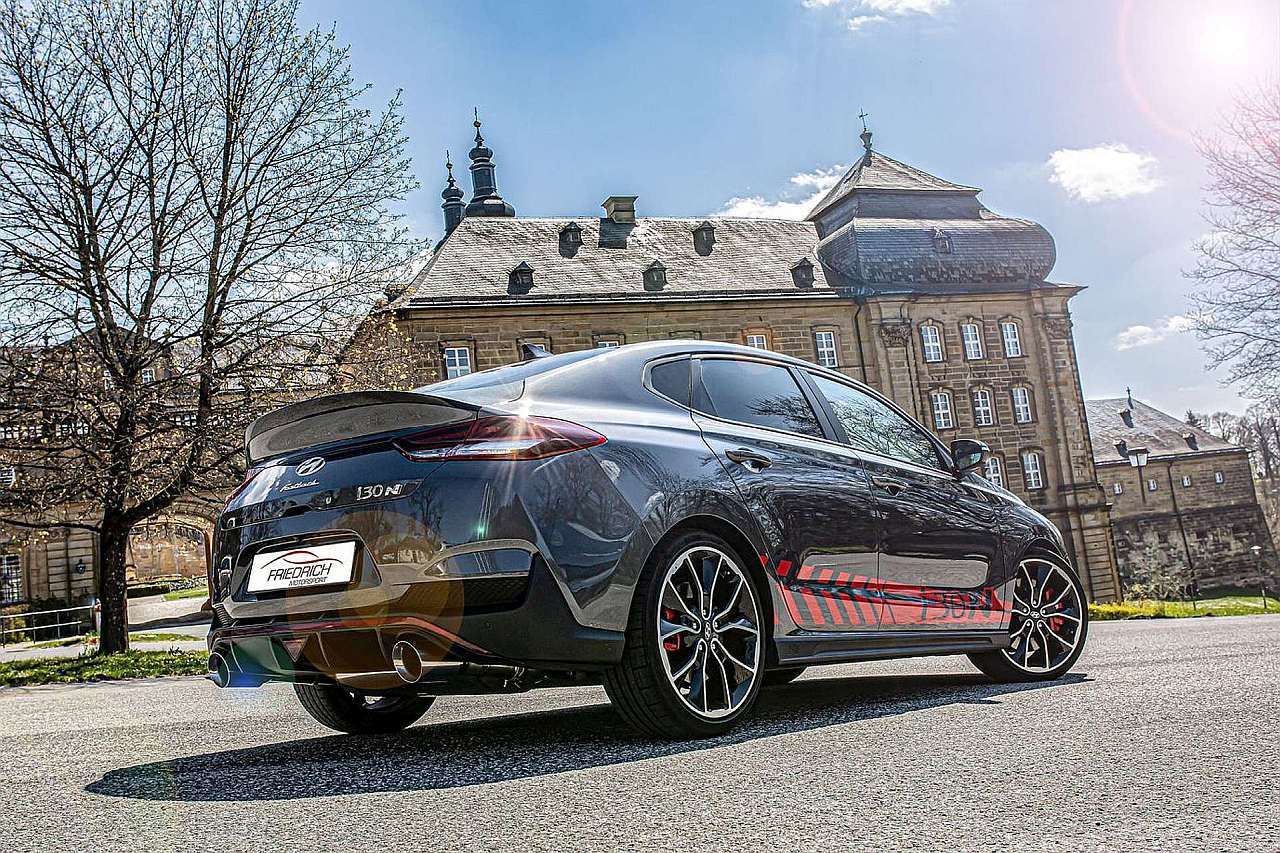 Friedrich Motorsport 90mm Duplex-Anlage für Hyundai i30 PDE (Bj. 09/2018-09/2020)