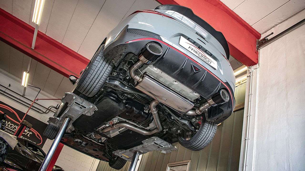 Friedrich Motorsport 90mm Duplex-Anlage für Hyundai i30 PDE Fastback (ab Bj. 05/2021)