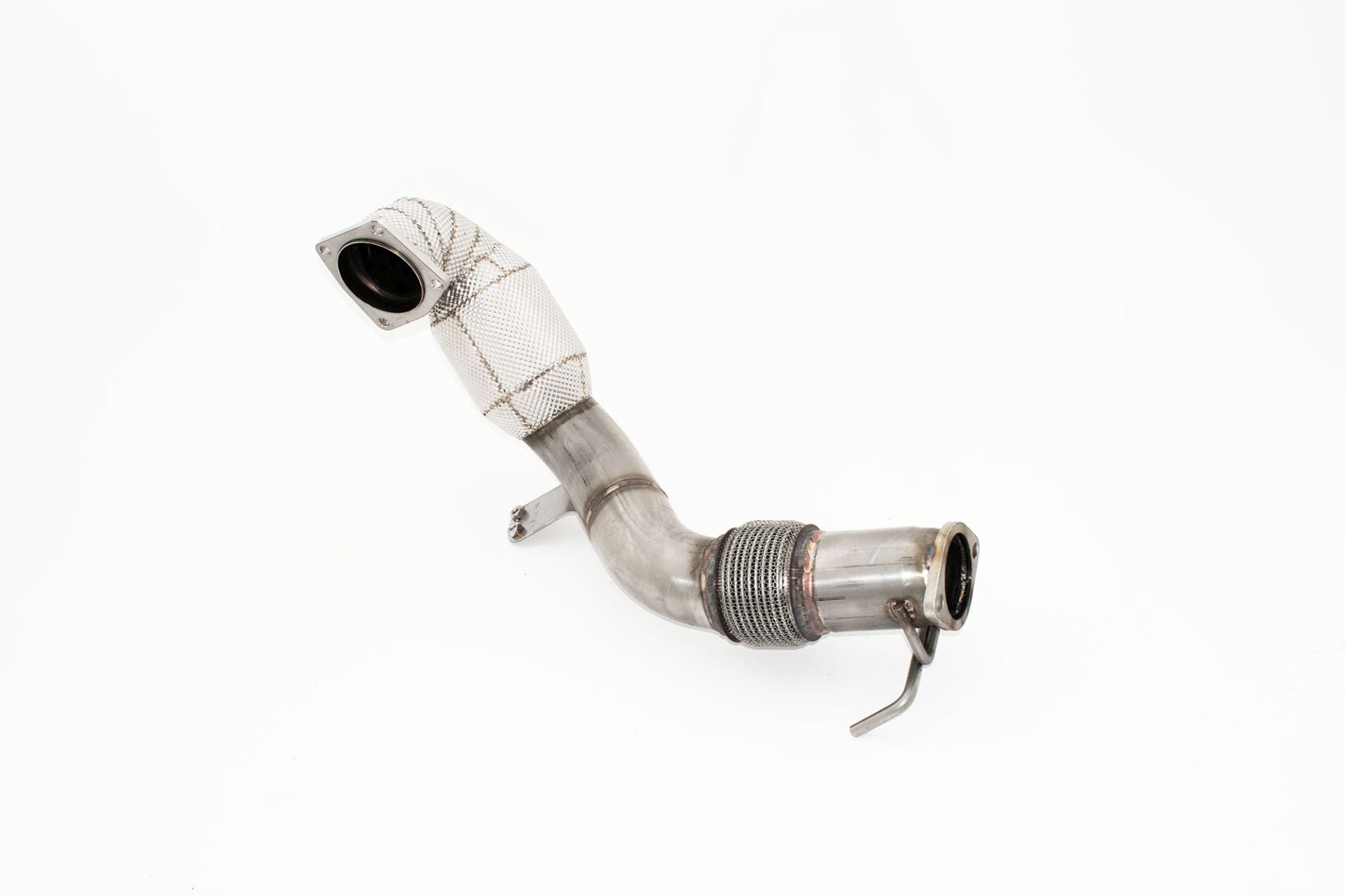 Friedrich Motorsport 90mm Downpipe mit 200 Zellen Sport-Kat. für Hyundai i30 PDE (Bj. 11/2017-08/2018)