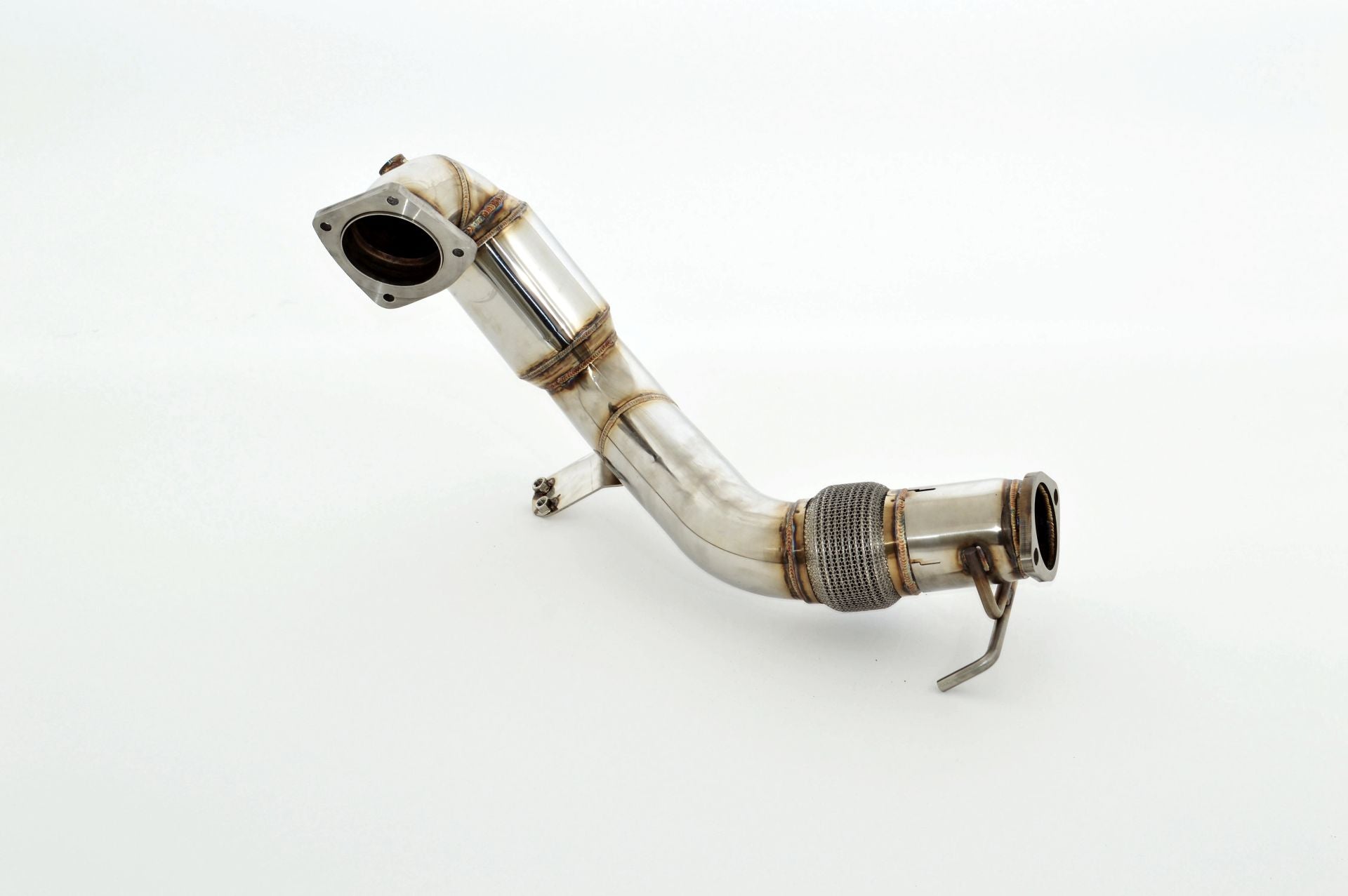 Friedrich Motorsport 90mm Downpipe mit 200 Zellen Sport-Kat. für Hyundai i30 PDE (Bj. 11/2017-08/2018)