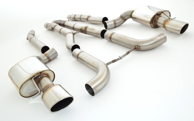 Friedrich Motorsport 2x90mm Duplex-Rennsportanlage für Audi RS6 4F Quattro (Bj. 01/2008-12/2010)