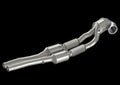 Friedrich Motorsport 1x96mm / 2x70mm Downpipe mit 200 Zellen Sport-Kat. für Audi RS3 8V Sportback & Limousine Quattro (Bj. 02/2019-07/2020)