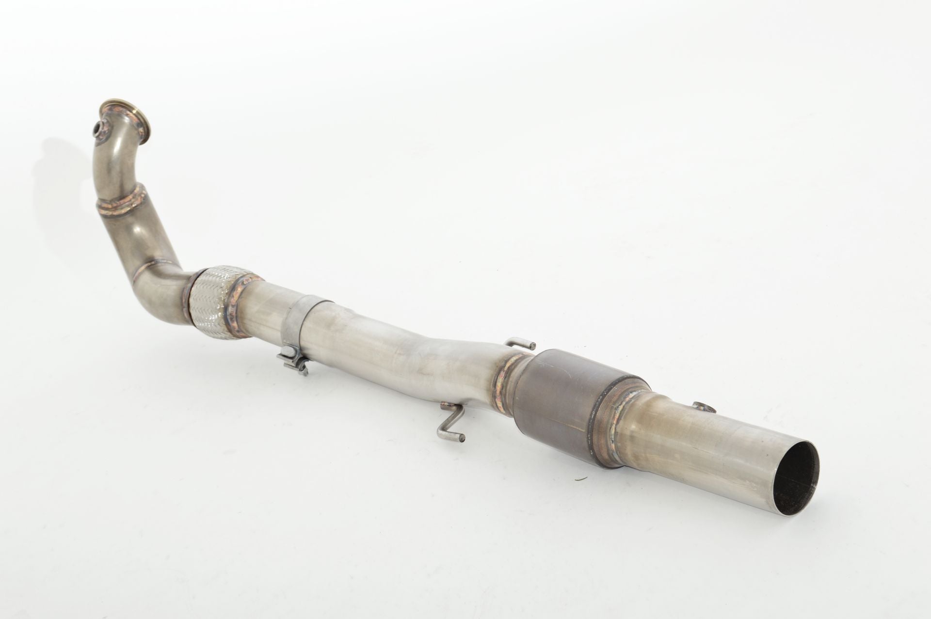 Friedrich Motorsport 90mm Downpipe mit 200 Zellen Sport-Kat. für nur für Motor A16LER & B16LER (ab Bj. 2007 - 1)