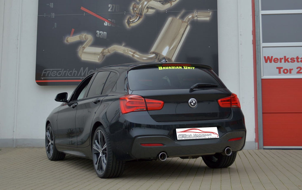 Friedrich Motorsport 90mm Duplex-Anlage für BMW 1er F20/F21 (Bj. 07/2016-07/2018)