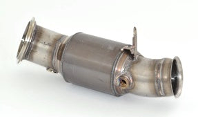 Friedrich Motorsport 90mm Downpipe mit 200 Zellen Sport-Kat. für ersetzt den Hauptkat. / Euro 6 tauglich (Bj. 08/2013-06/2016)
