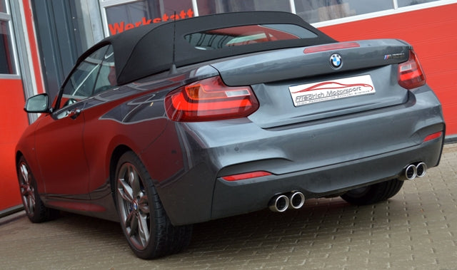 Friedrich Motorsport 90mm Duplex-Anlage für BMW 2er F22 / F23 (Bj. 11/2013-06/2016)
