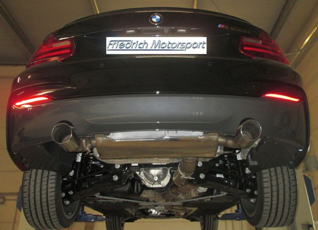 Friedrich Motorsport 90mm Duplex-Anlage für BMW 2er F22 / F23 (Bj. 11/2013-06/2016)