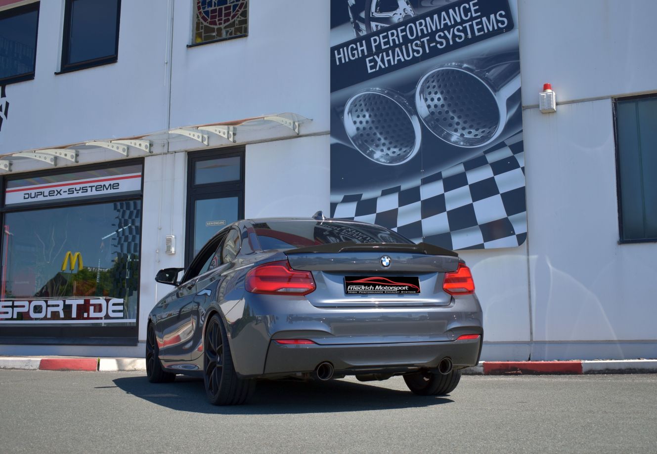 Friedrich Motorsport 90mm Duplex-Anlage für BMW 2er F22 / F23 (ab Bj. 07/2018)