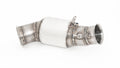 Friedrich Motorsport 90mm Downpipe mit 200 Zellen Sport-Kat. für ersetzt den Hauptkat. / Euro 5 tauglich (Bj. 09/2012-07/2013)
