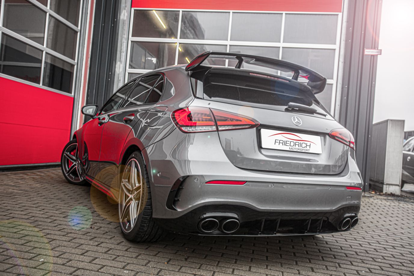 Friedrich Motorsport 90mm Duplex-Anlage für Mercedes W177 A-Klasse (ab Bj. 08/2019)
