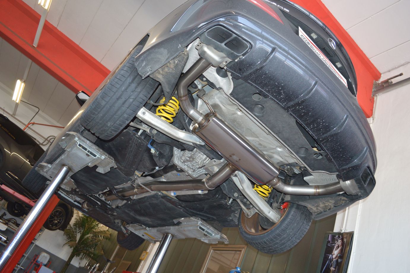 Friedrich Motorsport 90mm Duplex-Anlage für Mercedes C/X117 CLA-Klasse (ab Bj. 01/2013)