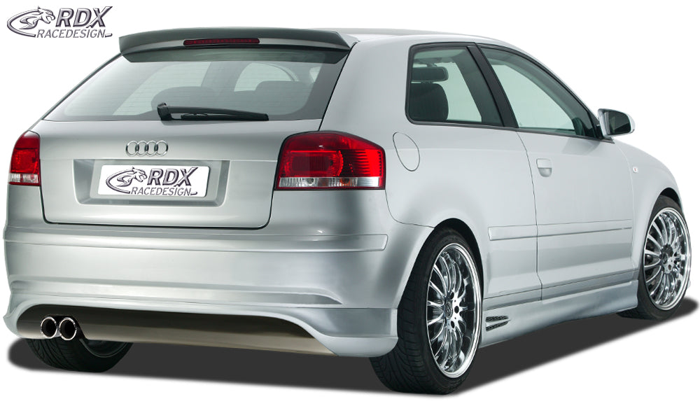 RDX Heckansatz für AUDI A3 8P Heckschürze Heck