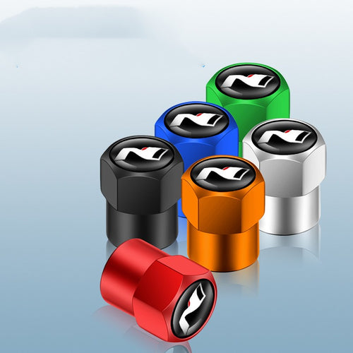 Aluminium Ventilkappen 4er-Set – Universal für alle Fahrzeuge