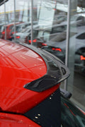 Maxton Design Spoiler CAP passend für Audi Q2 Mk.1 schwarz Hochglanz
