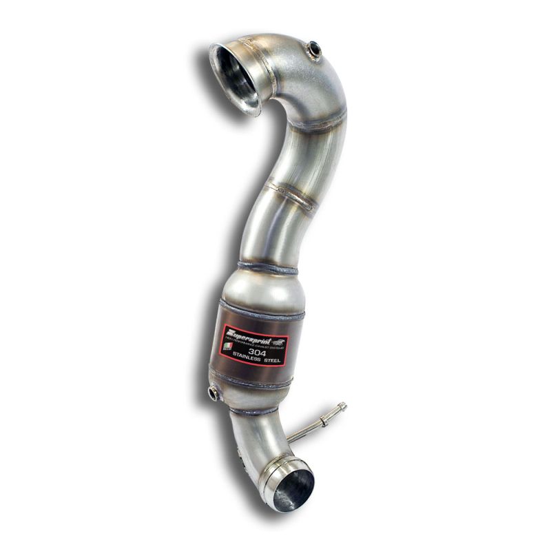 Supersprint Downpipe mit Sport Metallkatalysator für Mercedes AMG MERCEDES C117 CLA AMG (2013–2015)