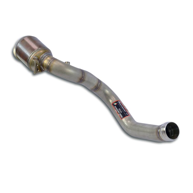 Supersprint Downpipe Rechts + Sport Metall Pre-Katalysator(Ersetzen 2°Katalysator) für Mercedes AMG MERCEDES C190 AMG GT Coupè (2019–2021)