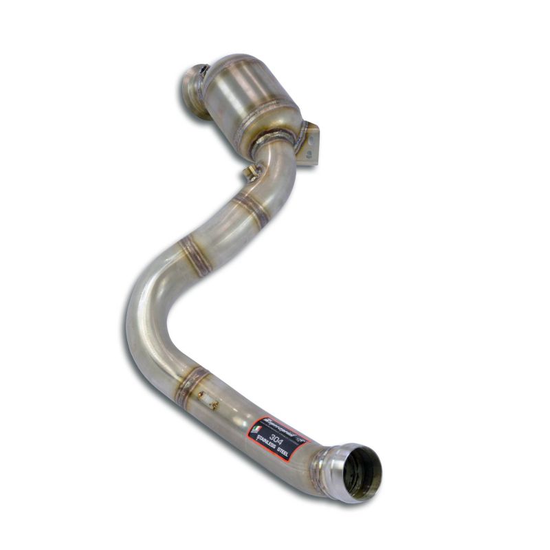Supersprint Downpipe Links + Sport Metall Pre-Katalysator(Ersetzen 2°Katalysator) für Mercedes AMG MERCEDES C190 AMG GT Coupè (2019–2021)