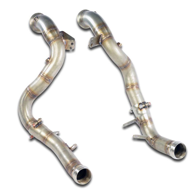 Supersprint Downpipe Rechts + LinksErsetzt den Primär- und  Sekundär-Kat (-Kat-Entfall-) für Mercedes AMG MERCEDES S213 E AMG (S.W.) (2017)