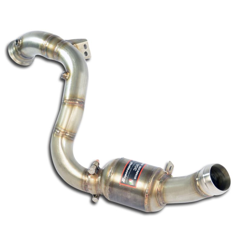 Supersprint Downpipe Links + Sport MetallkatalysatorErsetzt den Primär-Kat (-Primärkat-Entfall-) für Mercedes AMG MERCEDES S213 E AMG (S.W.) (2017)
