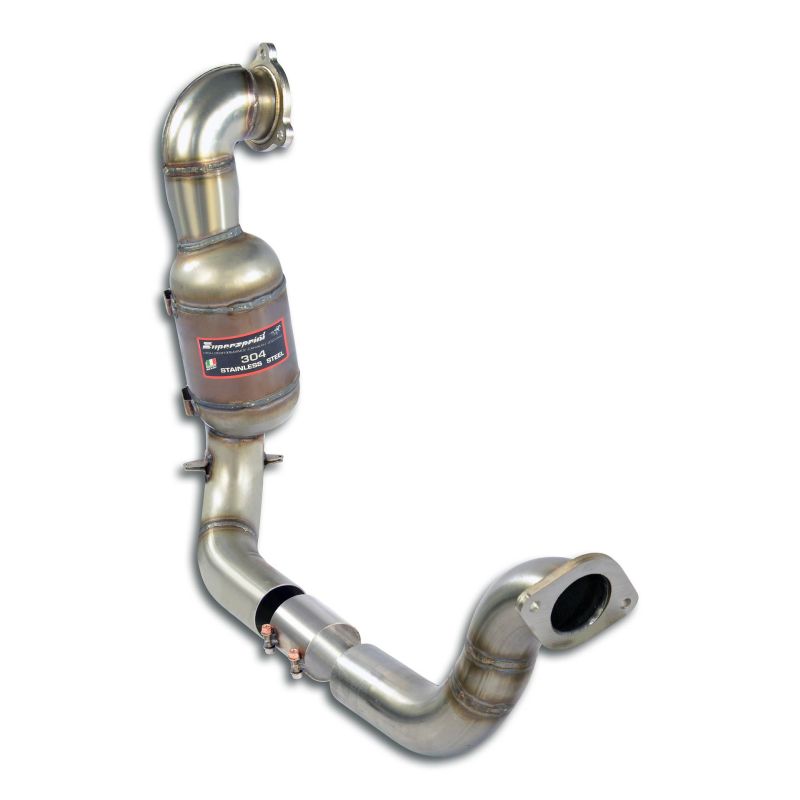 Supersprint Rohrsatz ab Turbolader + Sport Metallkatalysator 200CPSI für Mercedes AMG MERCEDES C118 CLA AMG (2019–2020)