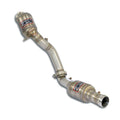 Supersprint Downpipe Rechts + doppelt Sport MetallkatalysatorMit Anschluss für Druck Sensoren für Mercedes AMG MERCEDES C190 AMG GT Coupè (2015–2021)